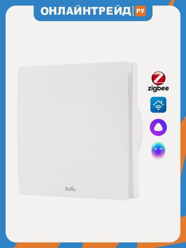 Изображение товара Вентилятор вытяжной Ballu BAF-SL 150 V с обратным клапаном