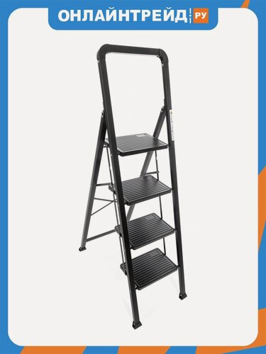 Изображение товара Стремянка Zalger 4 широкие ступени (311-4)