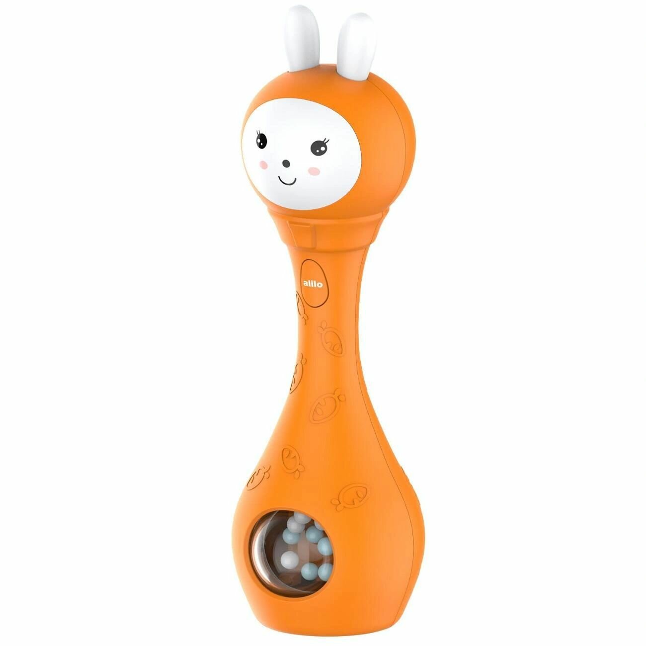 Интерактивная игрушка Alilo S1 Зайка-Карапуз оранжевая