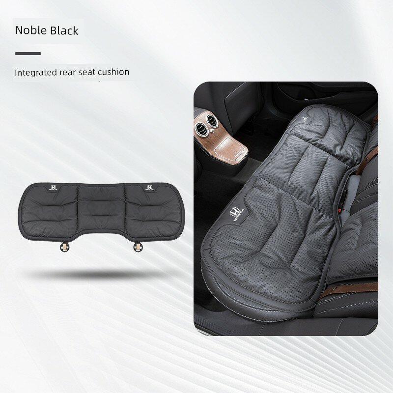Перфорированная задняя сиденье обивка для Honda Accord, Civic, Fit, Insight, круглогодичное использование, благородный