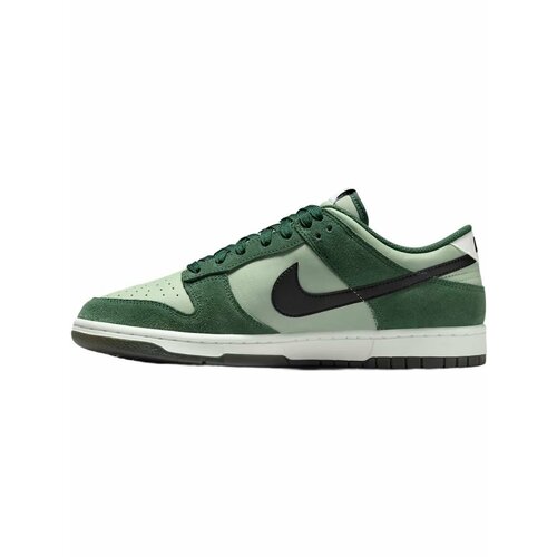 фото Кеды nike dunk low retro se, полнота f (eu)/ на среднюю стопу, размер 9 us, зеленый