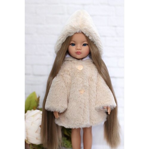 фото Шубка для коллекционных и интерьерных кукол paola reina 32см favoridolls