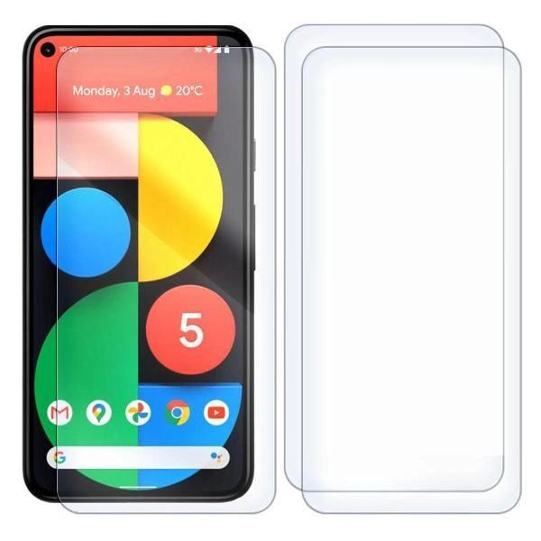 Комплект из 3-x защитных гибридных стекол Krutoff для GOOGLE Pixel 5