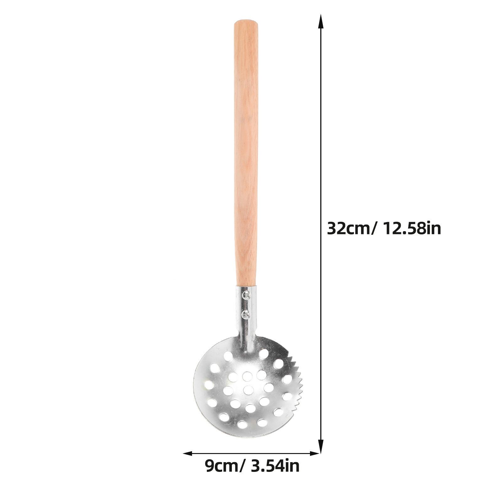 Ледовый Подъемник Для Ловли Рыбы С Длинной Ручкой Из Дерева 34.00X9.00X2.50Cm