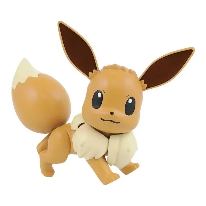 Конструктор-фигурка Pokemon Bandai Eevee, без инструментов, светло-коричневый