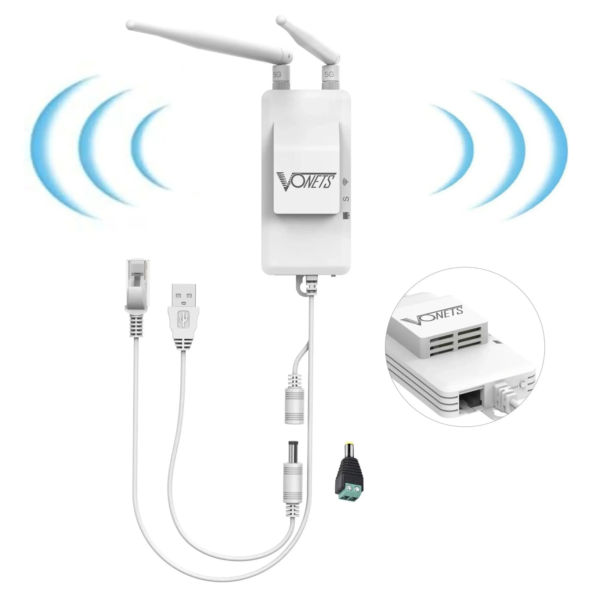 VONETS VAP11S-5G Wi-Fi мост/маршрутизатор