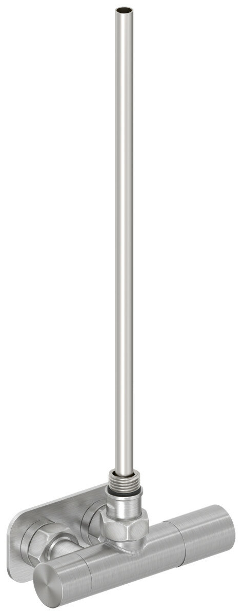 Сунержа Вентиль Сунержа 071-1425-1234, 1х1/2" угловой маховик-скрытый, EU50 правое, сатин