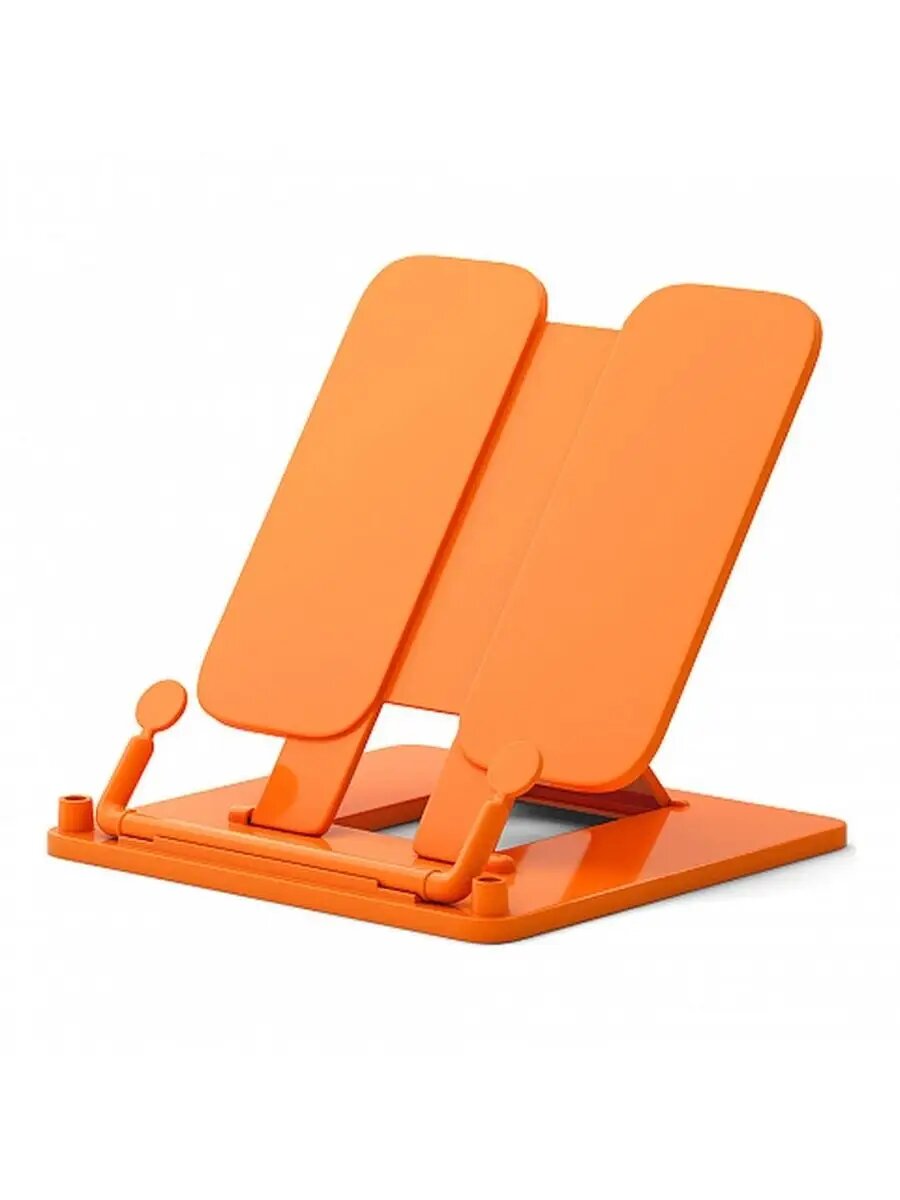 Подставка для книг пластиковая Neon Solid, оранжевый