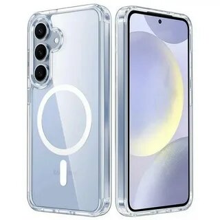 Чехол для Samsung Galaxy S26 прозрачный, совместимый с MagSafe противоударный Самсунг Галакси С26 МагСейф