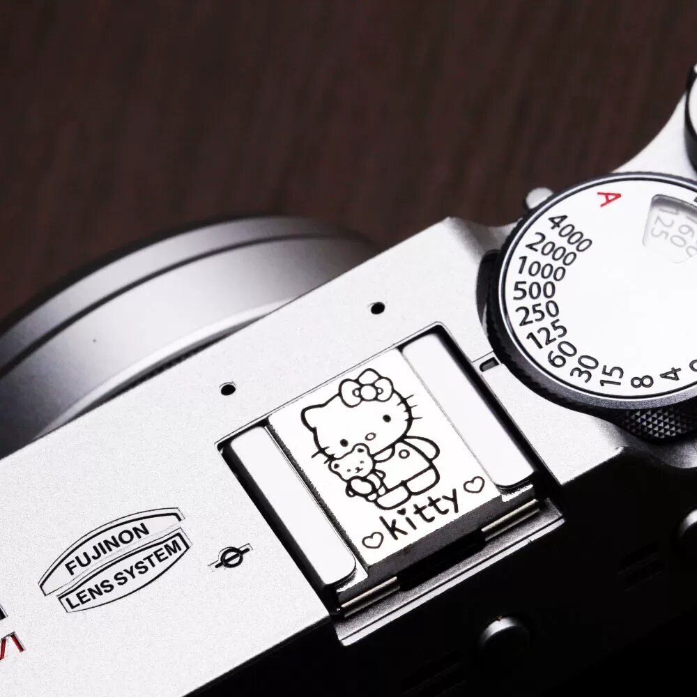 Чехол для горячего штыря с рисунком Китти и мишкой для камер Sony X100, защитный аксессуар