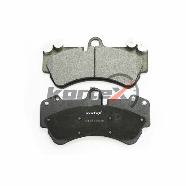 Колодки тормозные передние KORTEX KT1547STD Vw Touareg, Porsche Cayenne R17 02->, комплект