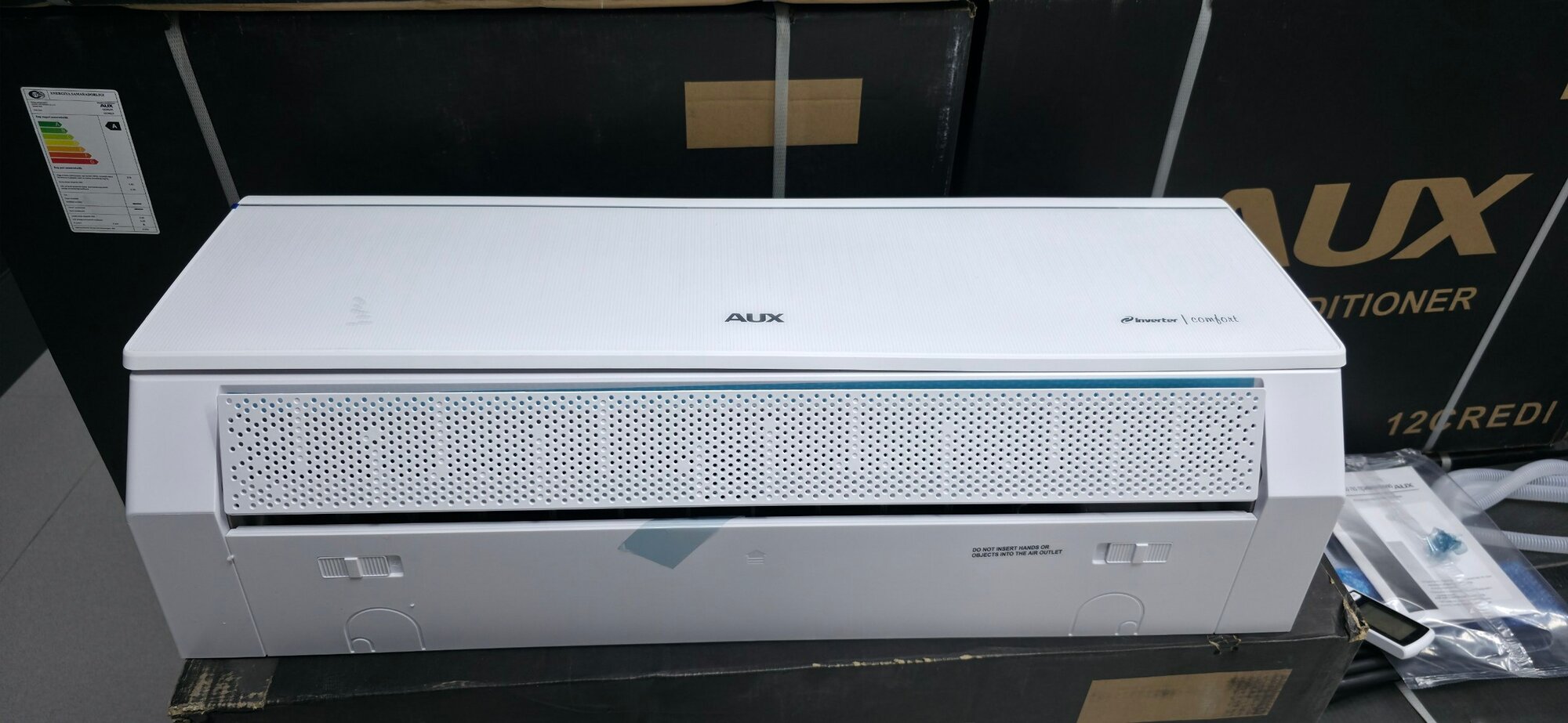 Кондиционер AUX H-12 "Credi", инверторный, DC, функция "i-Feel"