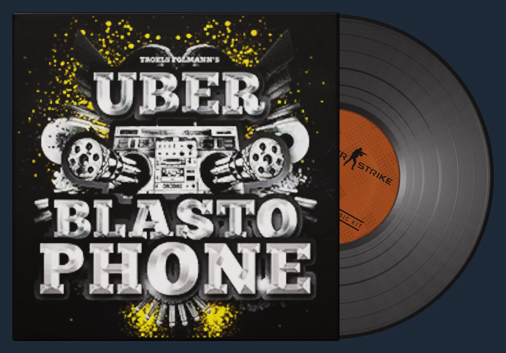 Набор музыки | Troels Folmann — Uber Blasto Phone Скины CS2 с быстрой автовыдачей steam trade