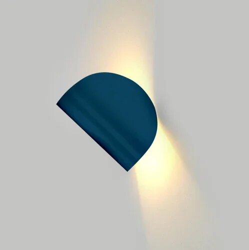 Настенный светильник голубой XUNMI JIANKEXING, 3000k, D10H16cm