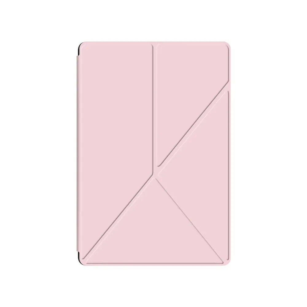Чехол для Samsung Galaxy Tab S10 Plus, Tab S9+, S9 FE Plus (X810, X816B, X818U, X820, X610) 12.4", Y-образный трехскладной магнитный чехол, гнездо для стилуса