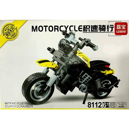 фото Конструктор гоночный мотоцикл / 305 деталей / игрушка для мальчика muzafer