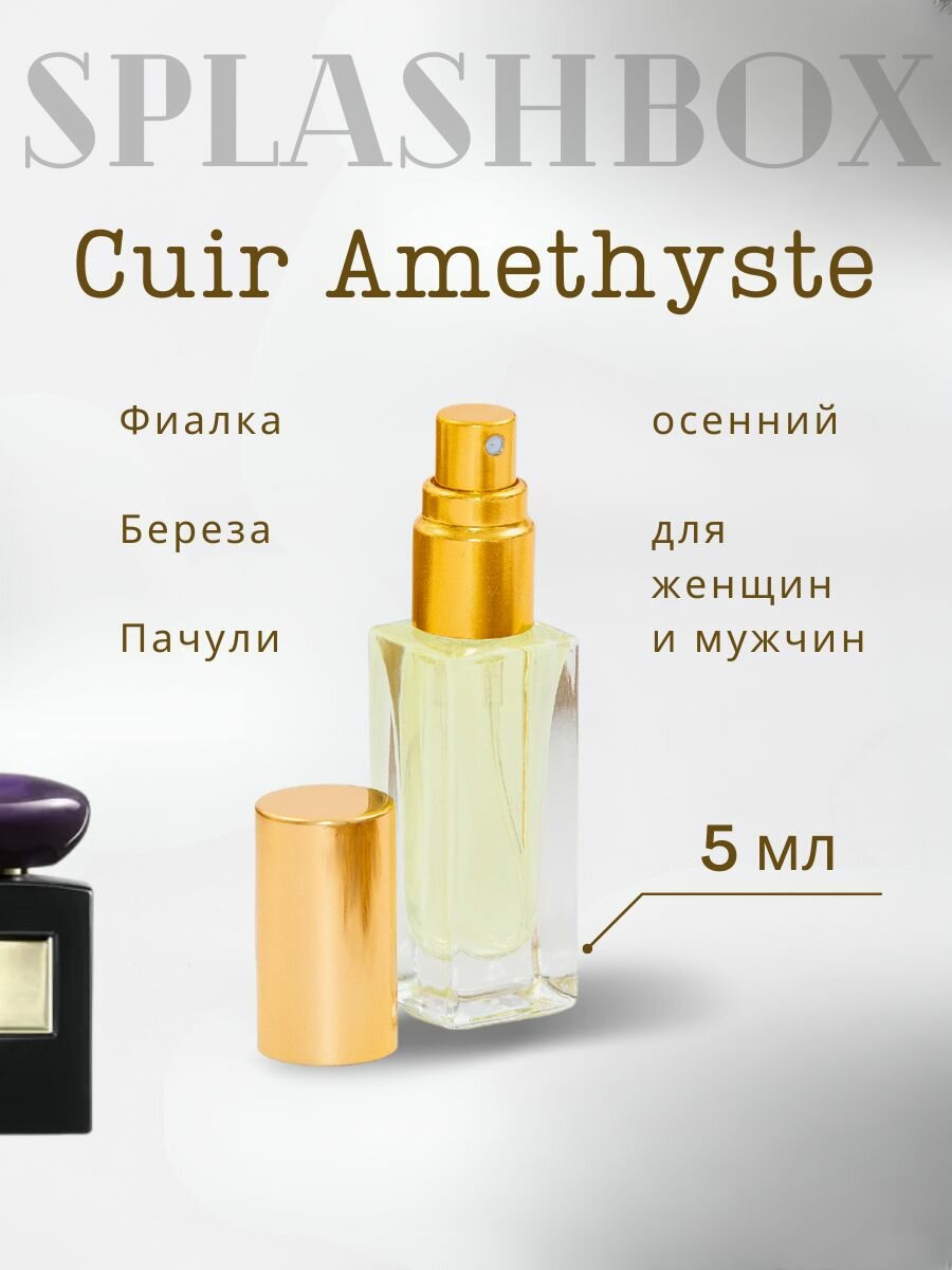 Cuir Amethyste парфюм стойкий