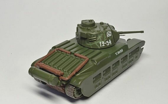 Масштабная модель 1/72, танк Матильда Mk2 — фото 1