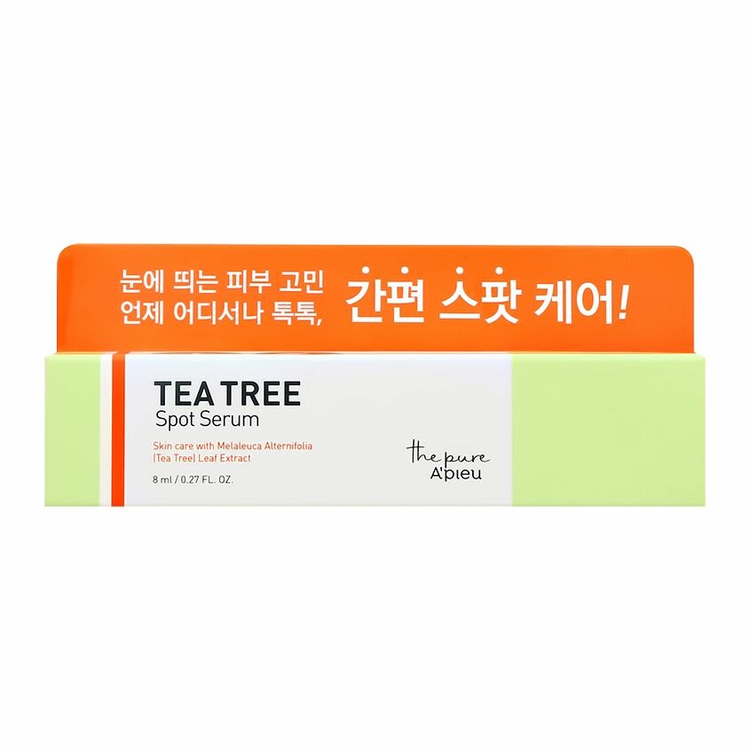 Точечное средство для лица APIEU TEA TREE успокаивающее 8 мл