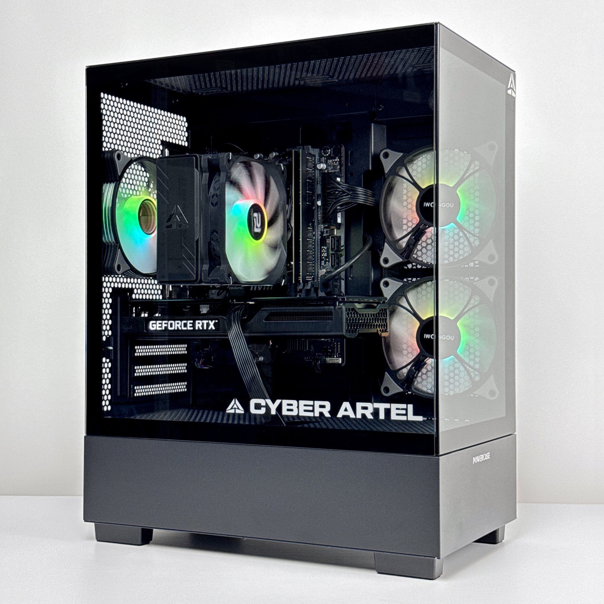 Игровой компьютер CYBER ARTEL Intel Core i5-12400f, GeForce RTX3060 12GB, RAM 32GB, SSD 500GB — фото 1