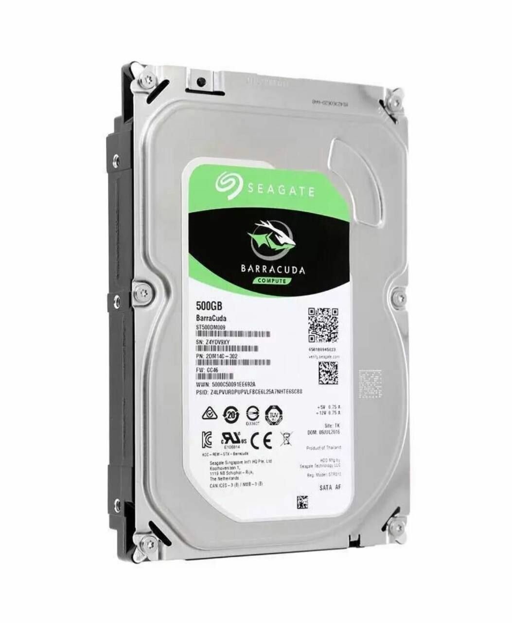 Жесткий диск Barracuda Seagate 3,5 дюйма 500Гб