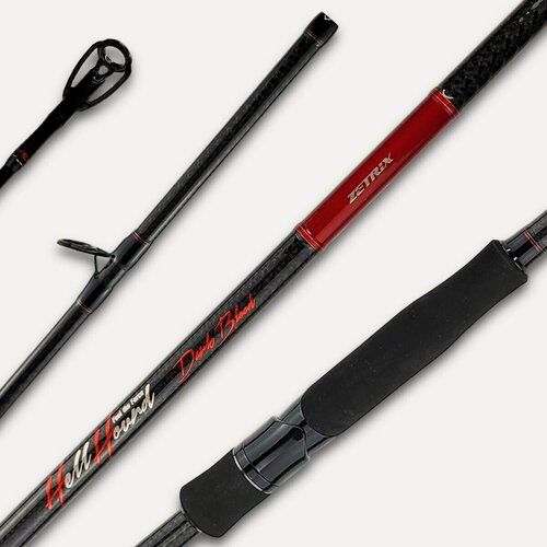 Изображение товара Спиннинг Zetrix HELLHOUND DarkBlood HHDC-792HH (casting) 2.36м до 70гр PE # 1.2-3.0