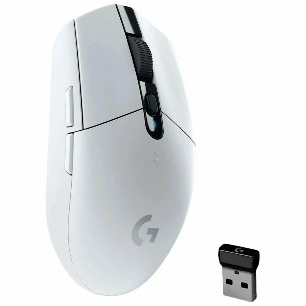 Мышь беспроводная Logitech G304 Lightspeed Wireless Mouse White — фото 1