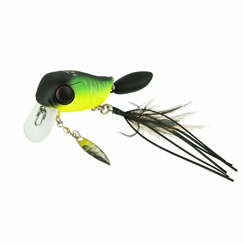 Воблер Jackall Micro Tappy 54F цвет Mat Tiger - убойная приманка по белому хищнику и окуню