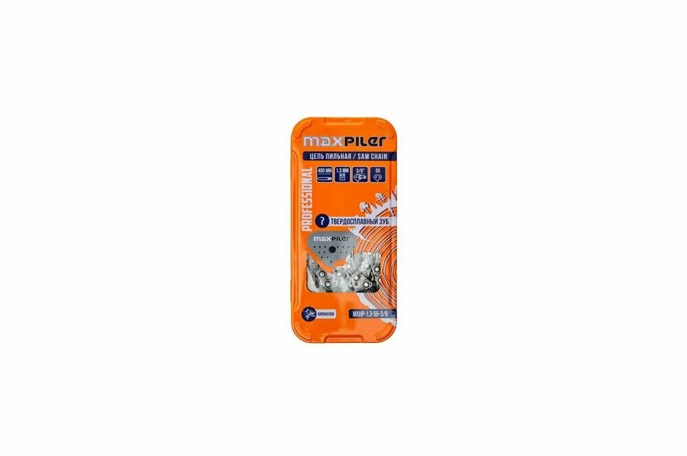 Цепь пильная MXHP-1,3-55-3/8 BARRACUDA (Stihl 180.210.230.250 16", тверд) в метал. короб
