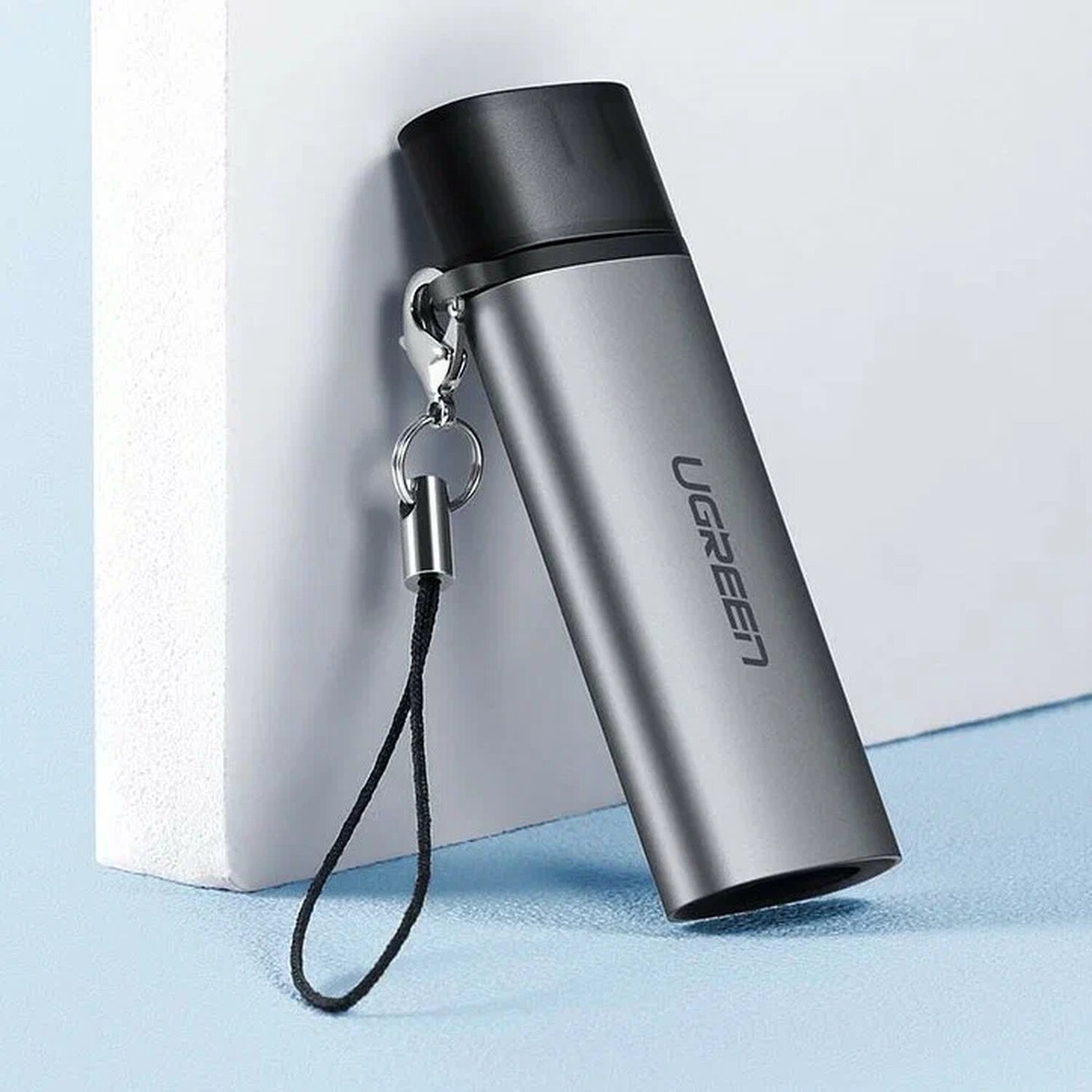 Кардридер UGREEN CM184 (50704) USB-C TF + SD Card Reader. Цвет: серый