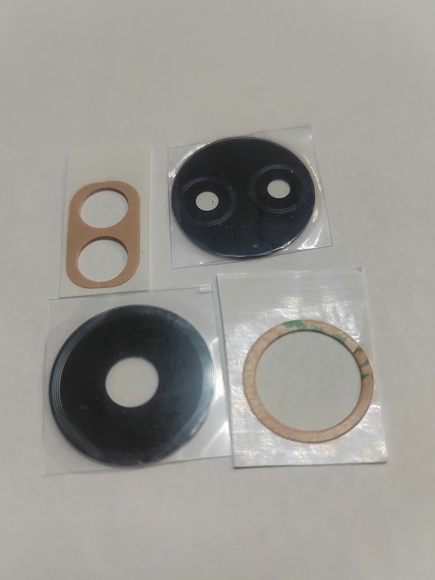 Стекла камеры для tecno camon 19 черные — фото 1