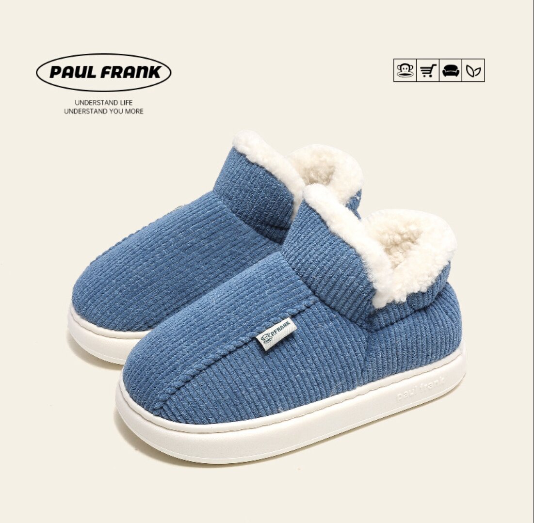 Полусапоги Paul Frank Дутики вельветовые полнота W (US)/на широкую стопу размер 42-43 синий