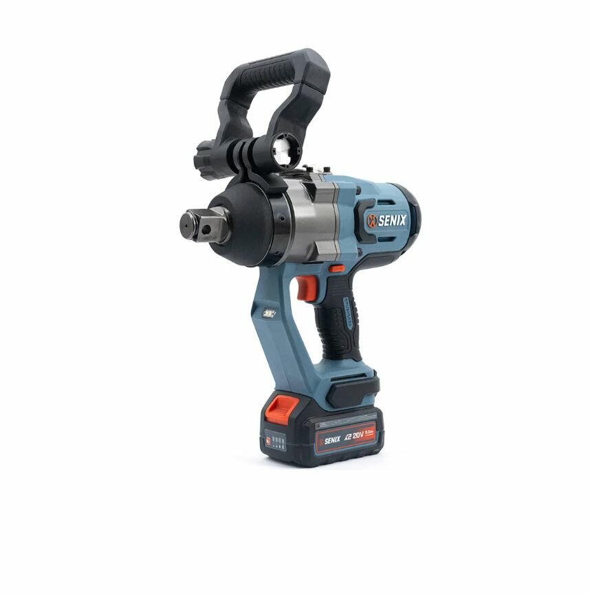 Гайковерт ударный аккумуляторный SENIX X2 20V, 2000Нм, 0-1650 об/мин PDWX2-M6-EU-0