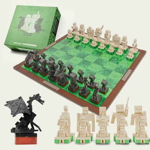 Изображение товара Шахматы Minecraft Chess Set / Майнкрафт