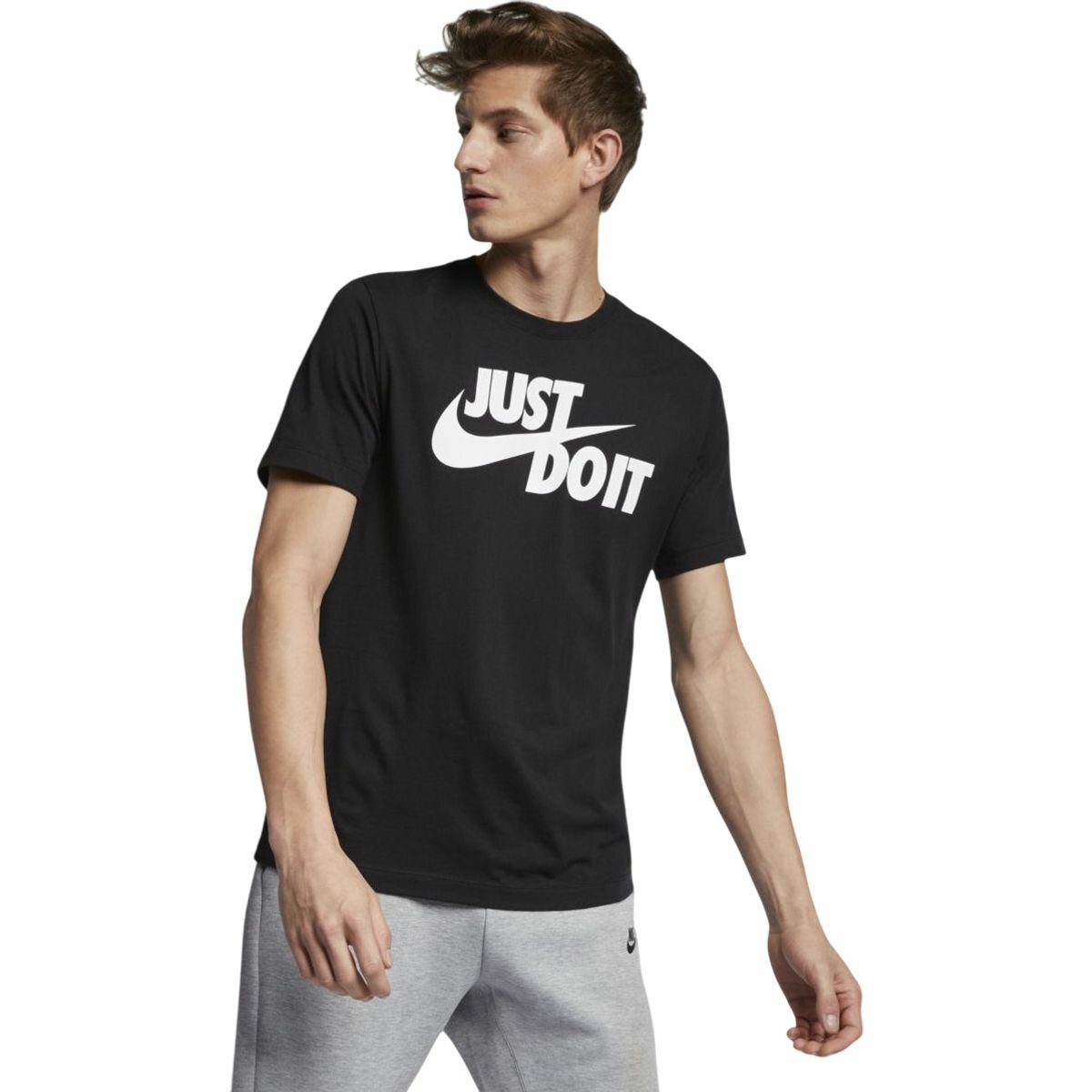 Футболка NIKE NSW JDI TEE, 1 шт., размер L, черный