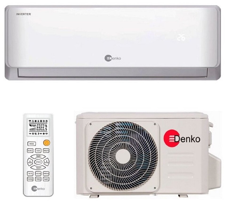 Сплит-система Denko DNI-12/DNHI-12 inverter 35 м²