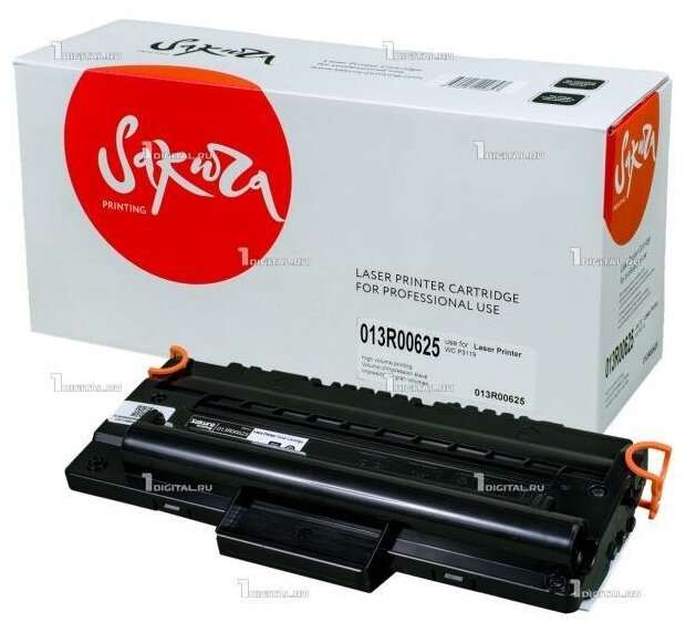 Картридж SAKURA 013R00625 черный для Xerox WorkCentre 3119 совместимый (3К) (SA013R00625)