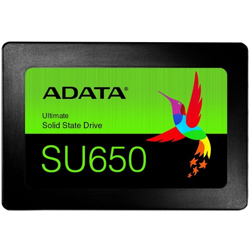 Твердотельный накопитель ADATA Ultimate SU650 480 ГБ SATA ASU650SS-480GT-C 337200₽