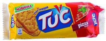 Крекер Tuc со вкусом пиццы 100г Мондэлис Русь - фото №17