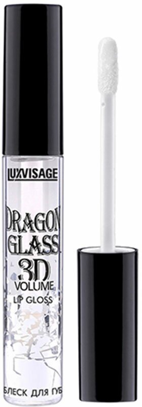 Блеск для губ LUXVISAGE DRAGON GLASS 3D VOLUME LIP GLOSS бесцветный