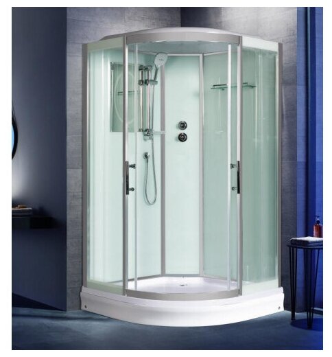 фото Душевая кабина WeltWasser WW500 EMMER 12015-2 120х120х217 см