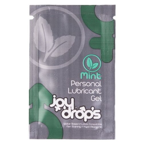 Масло-смазка JOYDROPS Mint, 480 г, 5 мл, мята, 1 шт. термокружка peterhof 0 4л мятная ph 12429