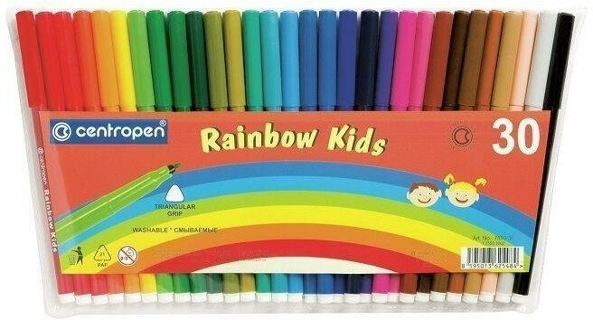 Фломастеры Centropen Colour World 30 цветов - фото №8