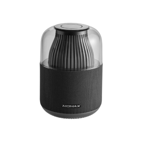 Портативная акустика с подсветкой Momax Space True Wireless 360 - Black, Чёрный