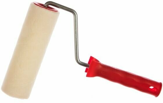 Валик малярный в сборе "Велюр", 250 мм, ворс 4 мм, бюгель 8 мм VIRTUS — фото 1