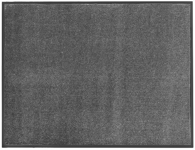 Коврик придверный Sima-land влаговпитывающий, ребристый, "Комфорт", 90х120 см, цвет серый (2875180) - фотография № 1