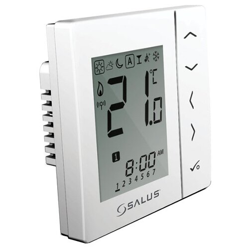 Терморегулятор SALUS Controls VS10BRF / VS10WRF белый