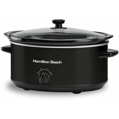 Медленноварка Hamilton Beach HBSC070B The Family Favourite черная 65 л 2700000₽
