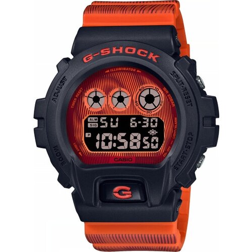 Наручные часы CASIO G-Shock, оранжевый абонентский терминал onu snr onu gpon 4e 2p dw snr onu gpon 4e 2p dw