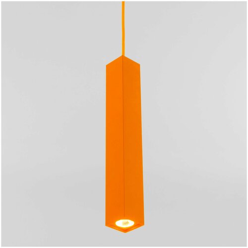 Спот Eurosvet Cant 50154/1 LED оранжевый, кол-во светодиодов: 1 шт., 4200 К, оранжевый